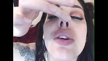 Nostril cum please!